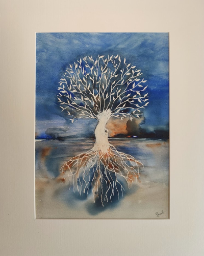 Atelier d'écriture à partir de mon exposition à la résidence de La Méridienne à Béziers