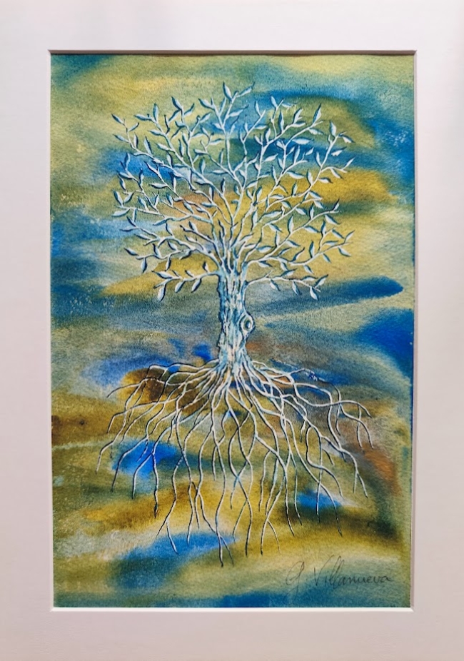 Petit arbre de vie 01 (24,5 x 15,8 cm)