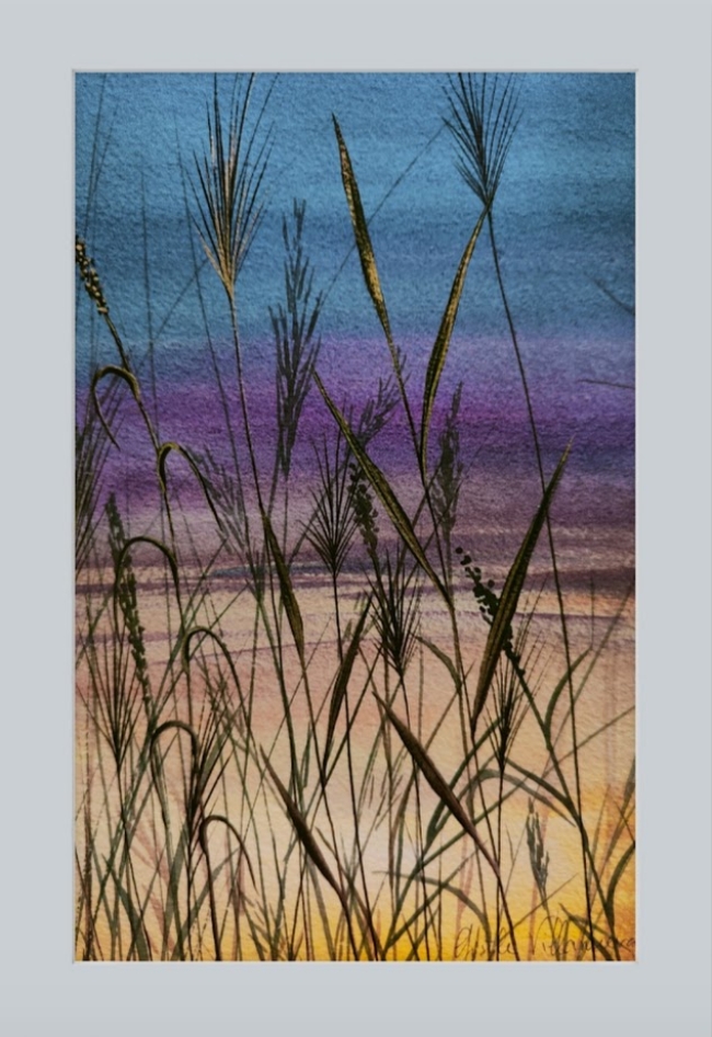 L'heure dorée 02 (24,5 x 15,8 cm)